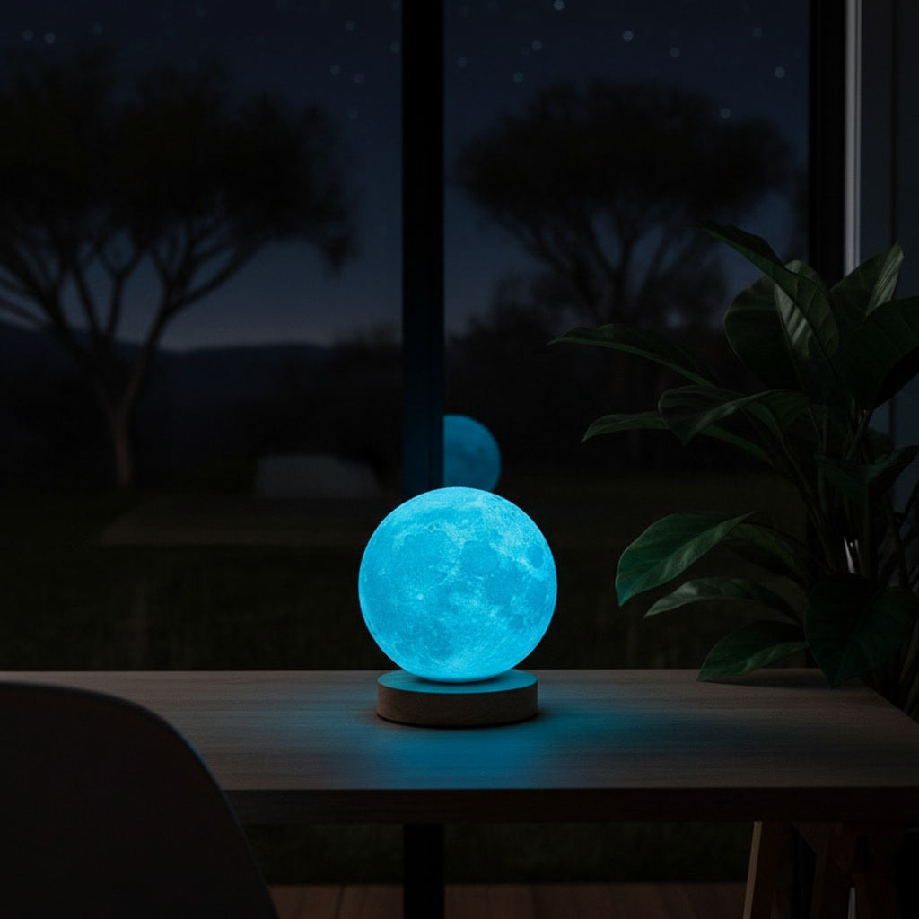 Levitating Moon Lamp - Floating Magnetic Night Light